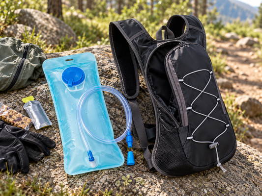 Sac d’hydratation trail avec poche à eau de 2 litres incluse